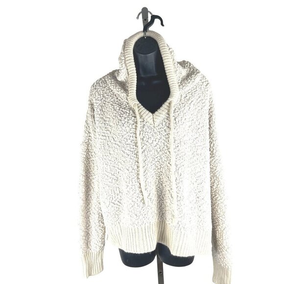 POL 15 hooded sweatshirt  Large Oatmeal color and texture  40 Chest  26 long - Picture 1 of 10